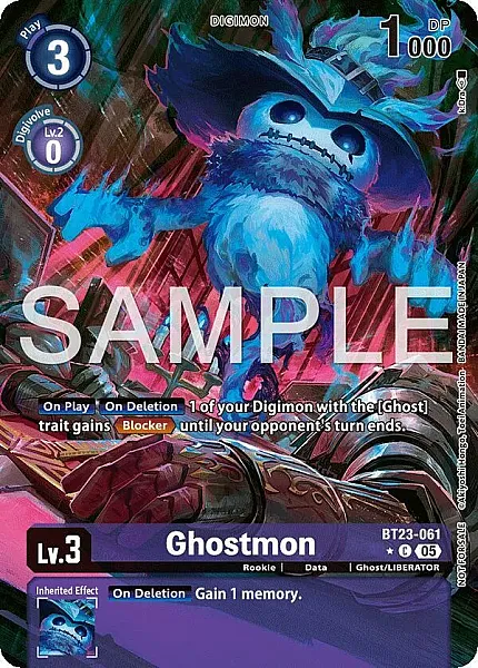 Ghostmon - BT23-061 - Alternative Art