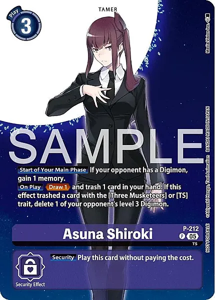 Asuna Shiroki - P-212 - Alternative Art