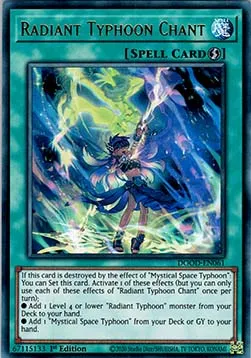 Radiant Typhoon Chant - DOOD-061 - Starlight Rare