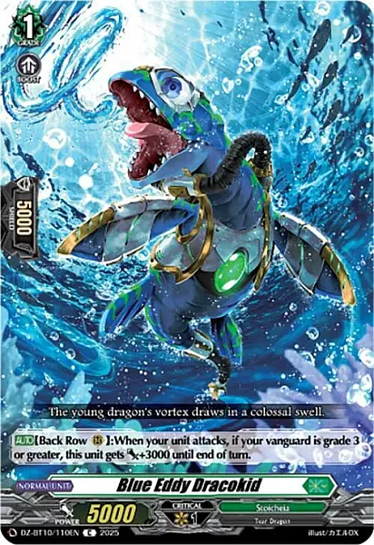 Blue Eddy Dracokid - DZ-BT10-110 - Common
