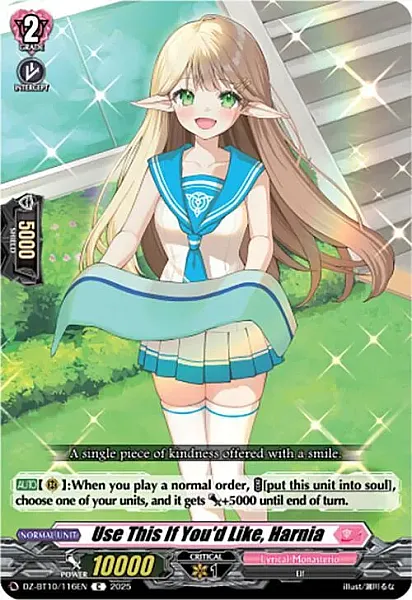 Use This If You'd Like, Harnia - DZ-BT10-116 - Common