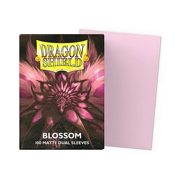 DRAGON SHIELD STANDARD DUAL MATTE SLEEVES - BLOSSOM (100 SLEEVES)