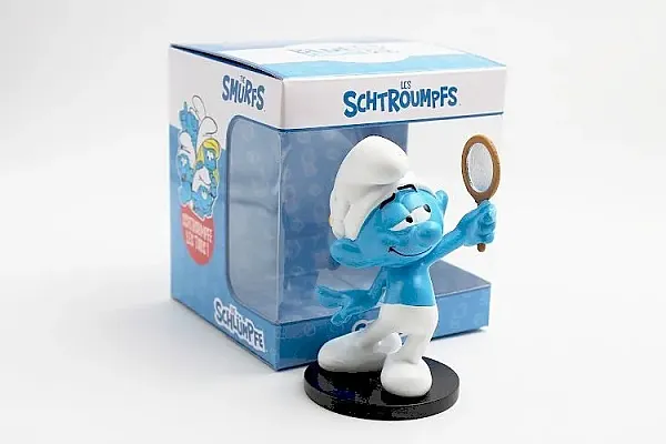 THE SMURFS RESIN FIGURE VANITY SMURF 11 CM