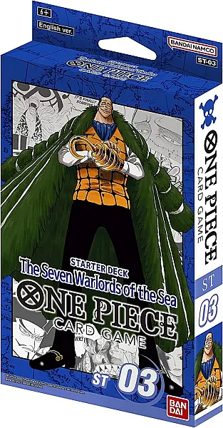 ONE PIECE CARD GAME - THE SEVEN WARLORDS OF THE SEA STARTER DECK ST-03 - EN