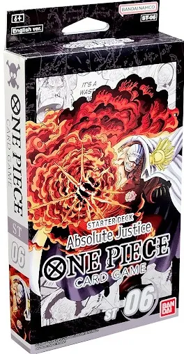 ONE PIECE CARD GAME - ABSOLUTE JUSTICE STARTER DECK ST-06 - EN