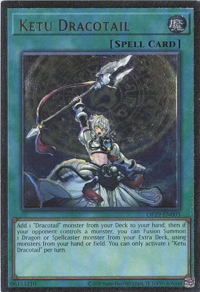 Ketu Dracotail - OP29-EN003 - Ultimate Rare