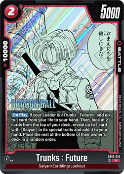 Trunks : Future - SB02-010 - Rare