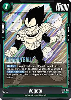 Vegeta - SB02-045 - Rare