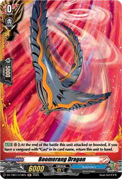 Boomerang Dragon - DZ-TB01-H18 - Holo