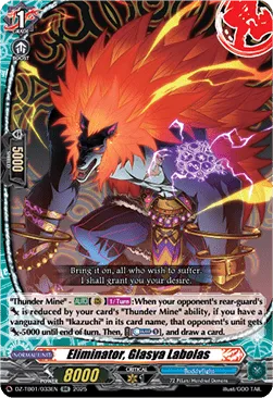Eliminator, Glasya Labolas - DZ-TB01-033 - Double Rare
