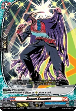 Dance Asmodai - DZ-TB01-031 - Double Rare