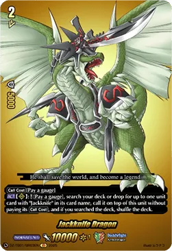 Jackknife Dragon - DZ-TB01-BR03 - Feature Rare