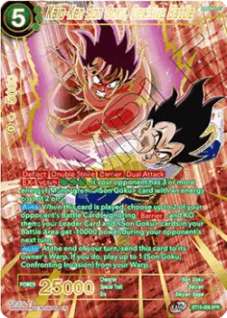 Kaio-Ken Son Goku, Decisive Battle - BT15-066 - Special Rare