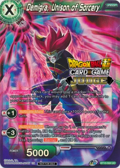 Demigra, Unison of Sorcery - BT10-064 - Uncommon (Judge)