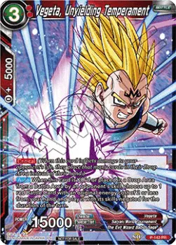Vegeta, Unyielding Temperament - P-143 - Promo (Foil)