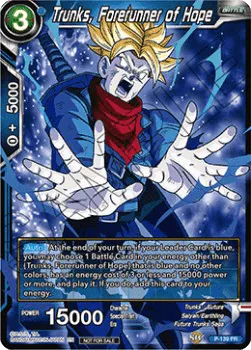 Trunks, Forerunner of Hope - P-139 - Promo (Foil)
