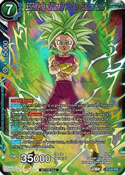 SS2 Kefla, Ultimate Potara-Fusion Bond - P-537 - Promo (Gold Foil)