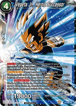 Vegeta Jr., Heroic Successor - P-148 - Promo (Foil)
