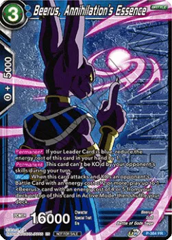 Beerus, Annihilations Essence - P-584 - Promo (Foil)