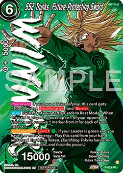 SS2 Trunks, Future-Protecting Sword - P-633 - Promo (Foil)