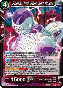 Frieza, True Form and Power - EX23-04 - Expansion Rare (Foil)