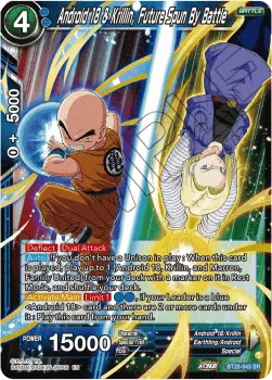 Android 18 - Krillin, Future Spun by Battle - BT20-043 - Super Rare
