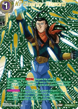 Ki Energy Absorb - BT20-083 - Common (Gold Foil)