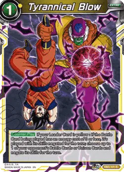 Tyrannical Blow - DB3-101 - Rare