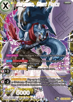 Bergamo, Giant Force - DB3-144 - Feature Rare