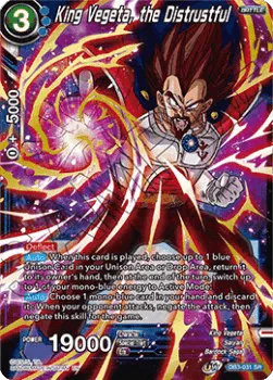 King Vegeta, the Distrustful - DB3-031 - Super Rare