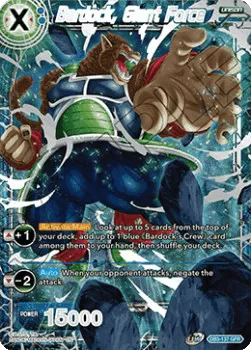 Bardock, Giant Force - DB3-137 - Feature Rare