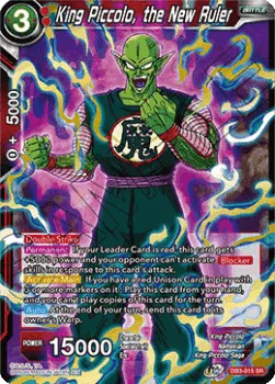 King Piccolo, the New Ruler - DB3-015 - Super Rare