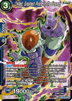 Chilled, Greatest Pirate in the Cosmos - DB3-044 - Super Rare
