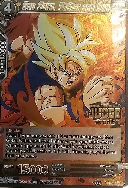 Son Goku, Father and Son - DB1-101 - Feature Rare (Judge)