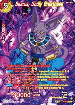 Beerus, Godly Greatness - BT24-128 -- Special Rare