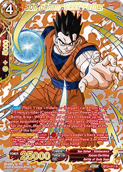 Son Gohan, Good Father - BT24-011 -- Rare (Gold Foil)