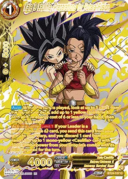 Kale - Caulifla, Preparations for Potara-Fusion - BT24-107 -- Common (Gold Foil)
