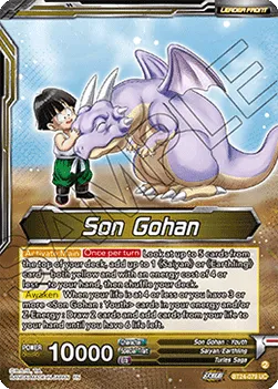 Son Gohan - Son Gohan, Rampage Premonition - BT24-079 -- Uncommon (Double Foil Sealed)