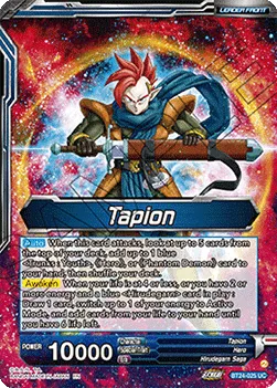 Tapion - Tapion, Hero Revived in the Present - BT24-025 -- Uncommon (Double Foil Sealed)