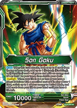 Son Goku - SS Son Goku, Beginning of a Legend - BT24-055 -- Uncommon (Double Foil Sealed)