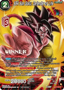SS4 Son Goku, Defender of Life - SD17-02 - Promo (Foil)