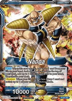 Nappa - Vegeta - Nappa, Saiyan Invasion - P-551 - Promo (Winner Gold Foil)