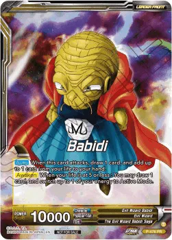 Babidi - Babidi, Insidious Reckoning - P-476 - Promo (Winner Gold Foil)