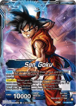 Son Goku - Super Saiyan Blue Son Goku Returns - P-399 - Promo (Gold Foil)