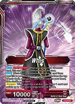 Whis - Whis, Facilitator of Beerus - P-570 - Promo (Winner Gold Foil)