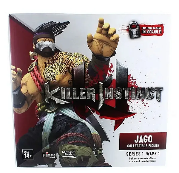 KILLER INSTINCT - SERIES 1 COLLECTIBLE FIGURE: JAGO 15CM