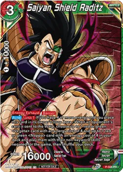 Saiyan Shield Raditz - P-326 - Promo