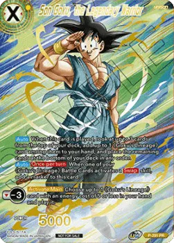 Son Goku, the Legendary Warrior - P-291 -- Promo (Winner Gold Foil)