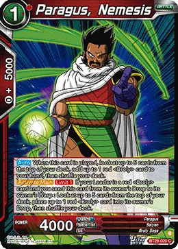 Paragus, Nemesis - BT29-020 - Common