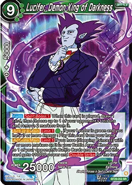 Lucifer, Demon King of Darkness - BT29-052 - Super Rare